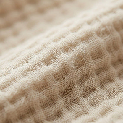 Cape de bain bébé mousseline coton — Douceur naturelle | Lunella