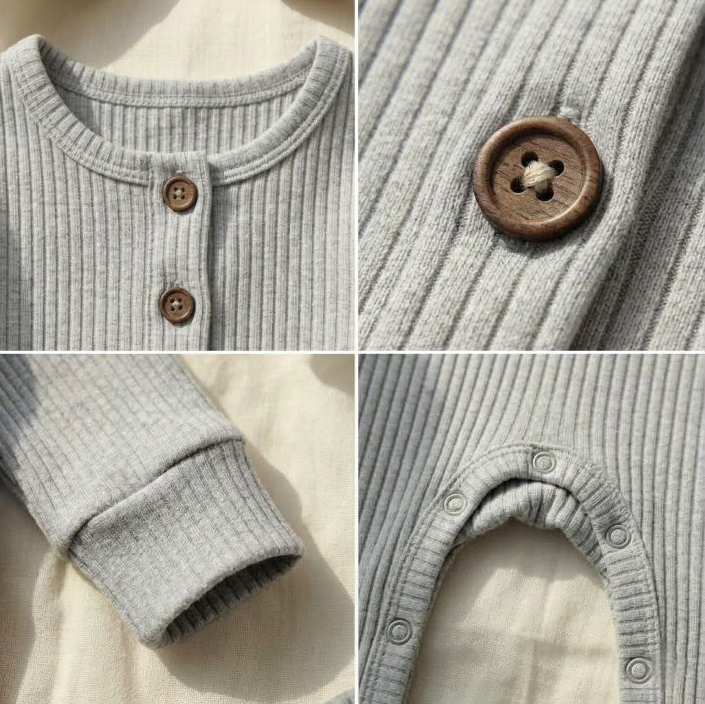 Combinaison bébé coton bio — Douceur naturelle | Lunella